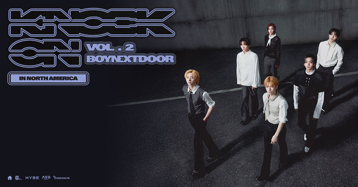BOYNEXTDOOR 2026 concert poster